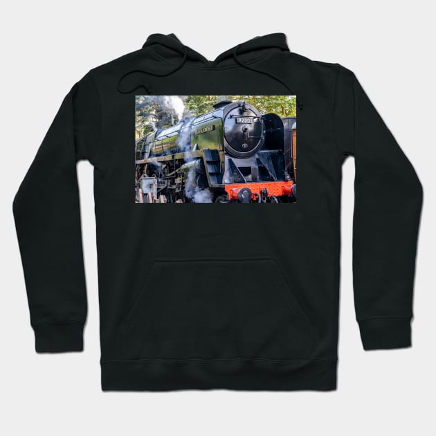 Black Prince steam train Hoodie by yackers1